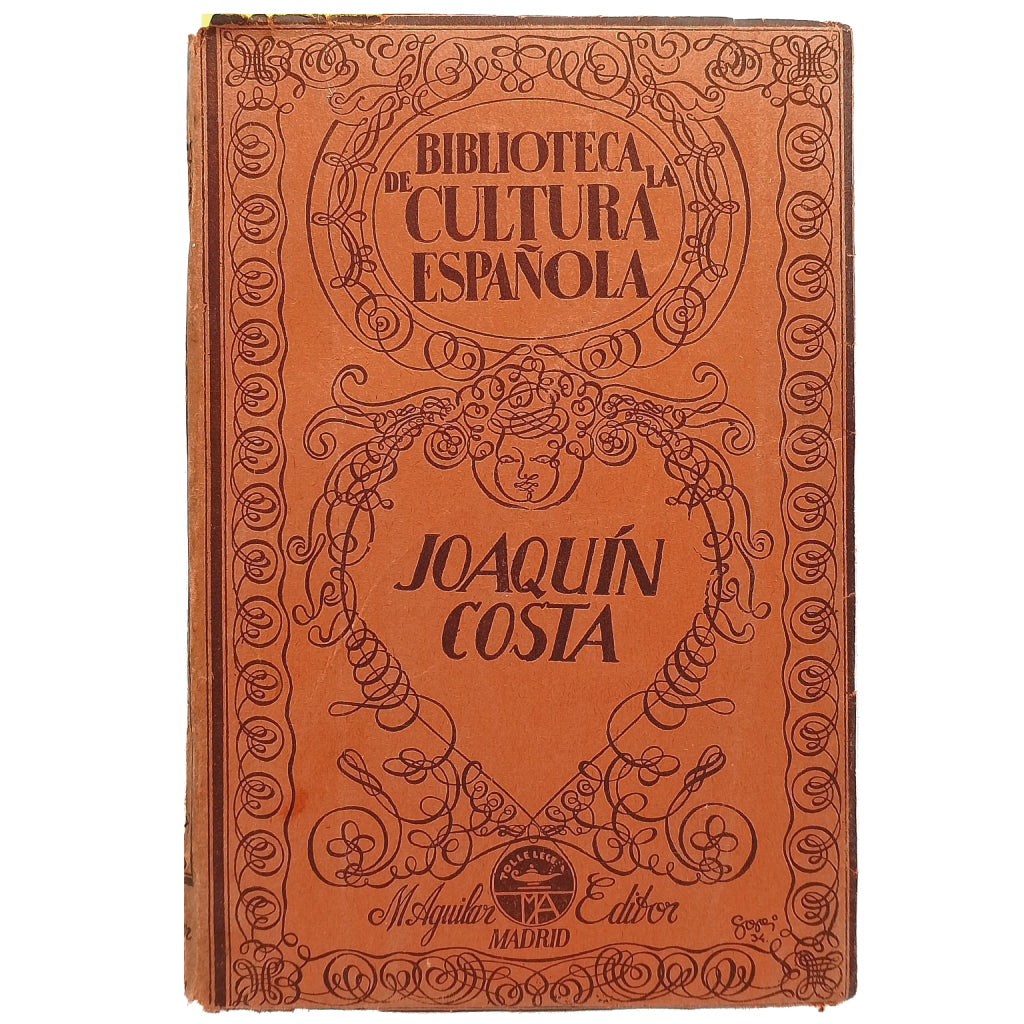 JOAQUÍN COSTA. Ciges Aparicio, Manuel