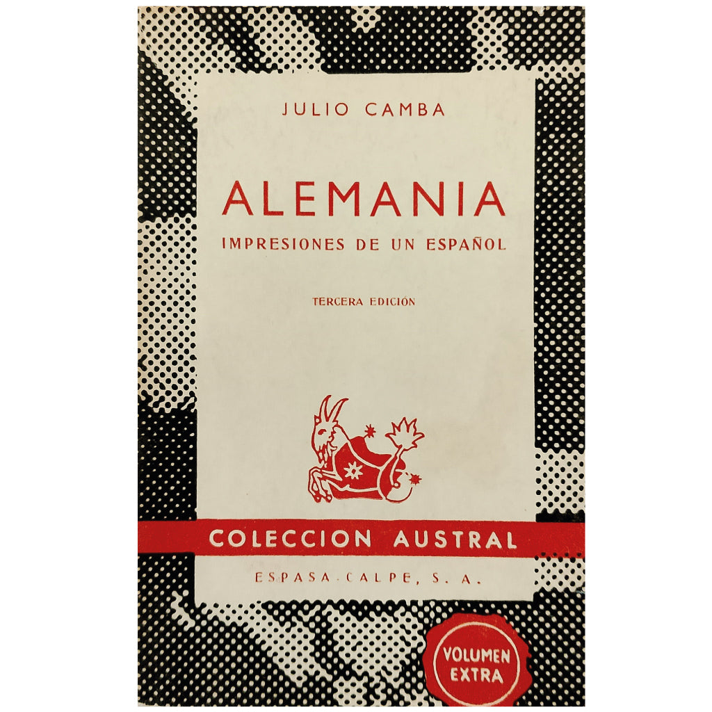 ALEMANIA. Impresiones de un español. Camba, Julio