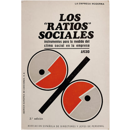 LOS RATIOS SOCIALES. Instrumentos para la medida del clima social en la empresa. AFCOD