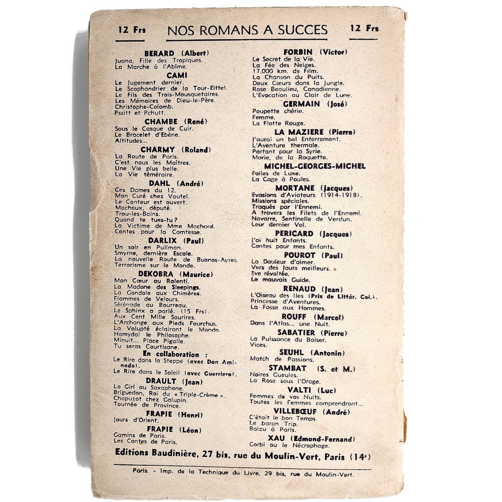 NOUVELLE ESPAGNE. Etude critique. La Maziere, Alice