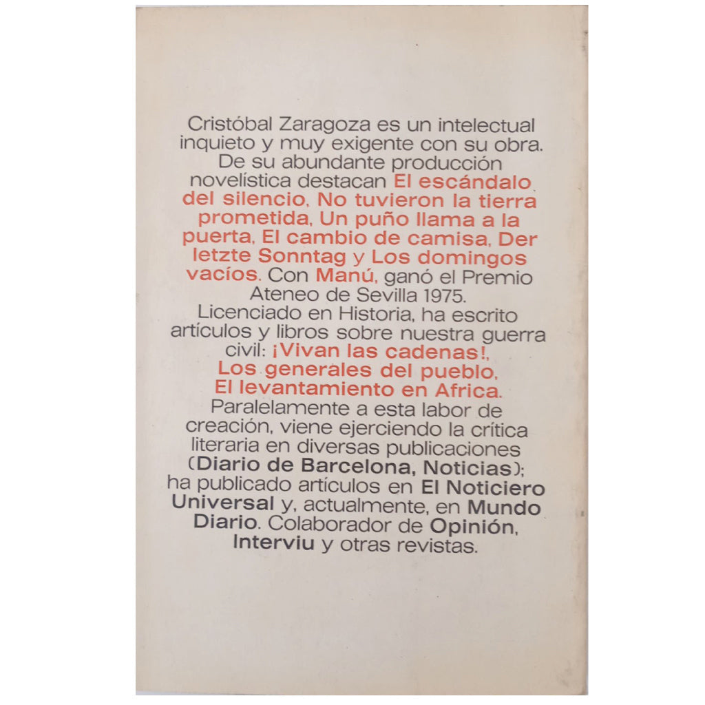 CARTA DE FRANCO A VIZCAINO CASAS. Zaragoza, Cristóbal