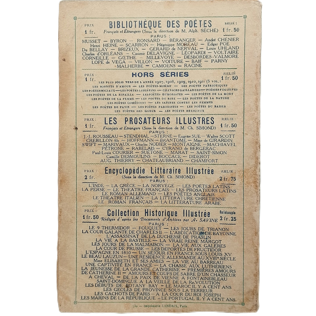 LES POETES DES GUEUX. Gauchez, Maurice (Choix, préface et notices)