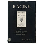 THÉATRE COMPLET. Tome I. Racine