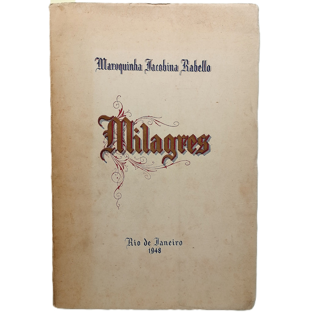 MILAGRES. Jacobina Rabello, Maroquinha