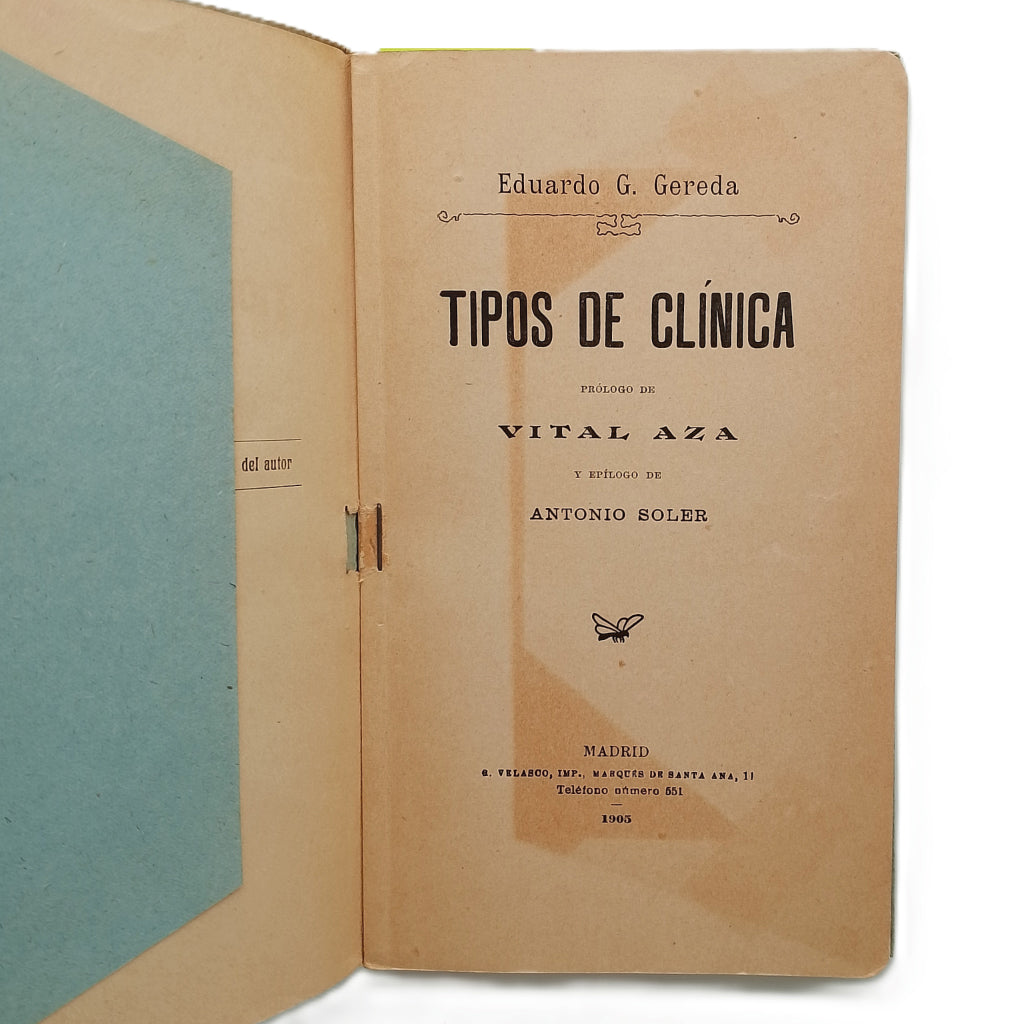TIPOS DE CLÍNICA. Gereda, Eduardo G.