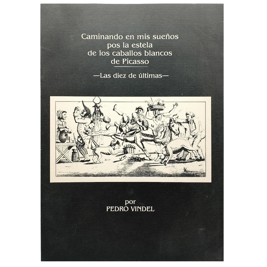 CAMINANDO EN MIS SUEÑOS POS LA ESTELA DE LOS CABALLOS BLANCOS DE PICASSO. Las diez últimas. Vindel, Pedro