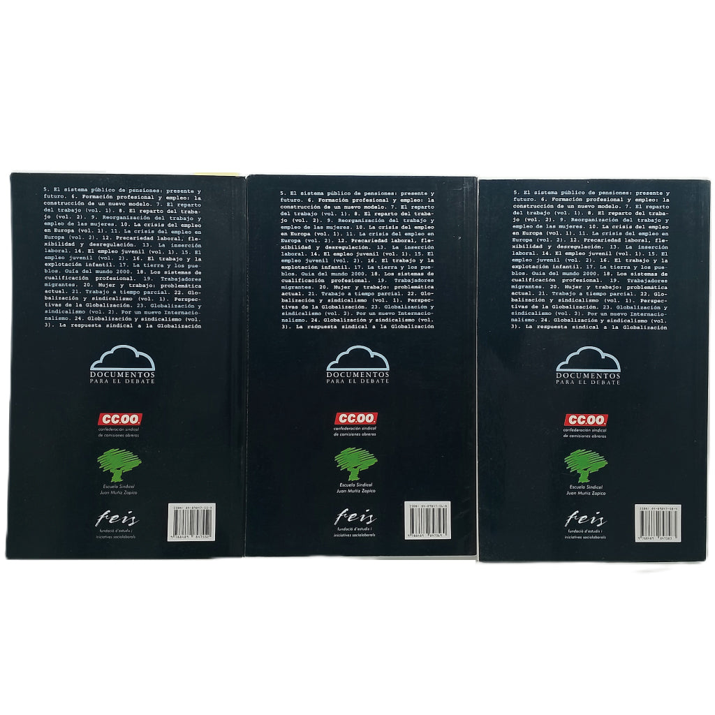 GLOBALIZACIÓN Y SINDICALISMO. Volumen I, II y III. Arriola, Joaquín