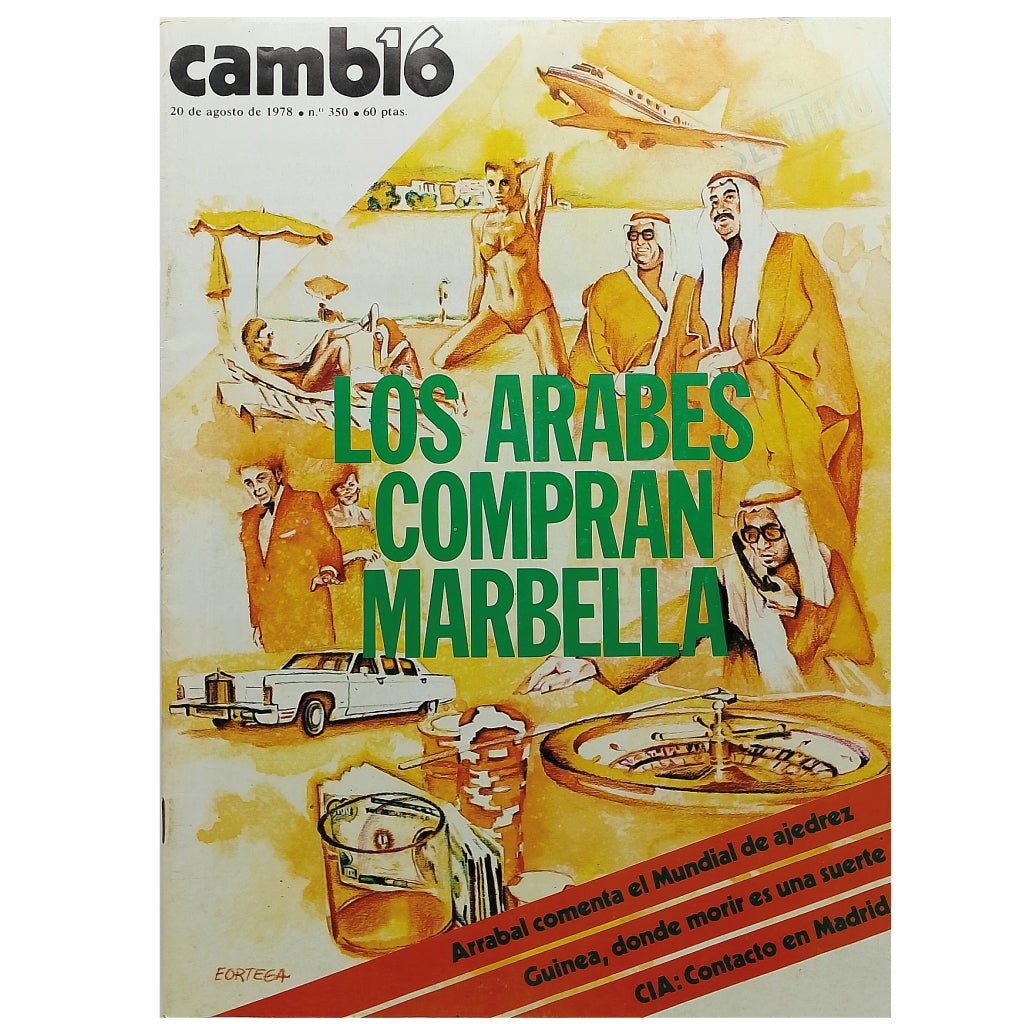 CAMBIO 16 Nº 350: LOS ÁRABES COMPRAN MARBELLA