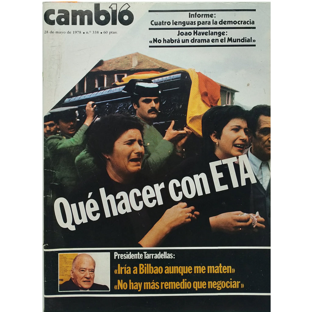 CAMBIO 16 Nº 338: QUÉ HACER CON ETA