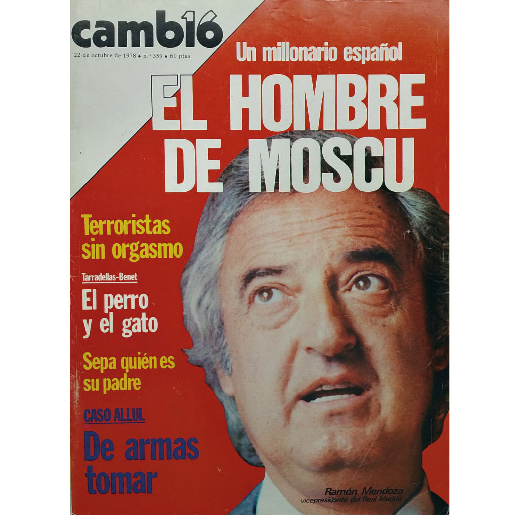CAMBIO 16 Nº 359: EL HOMBRE DE MOSCÚ