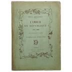 L'AMOUR EN REPUBLIQUE. Etude sociologique. 1870-1889. Bergerat, Émile