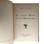 EL MEU DON JOAN MARAGALL. Pijoan, Josep