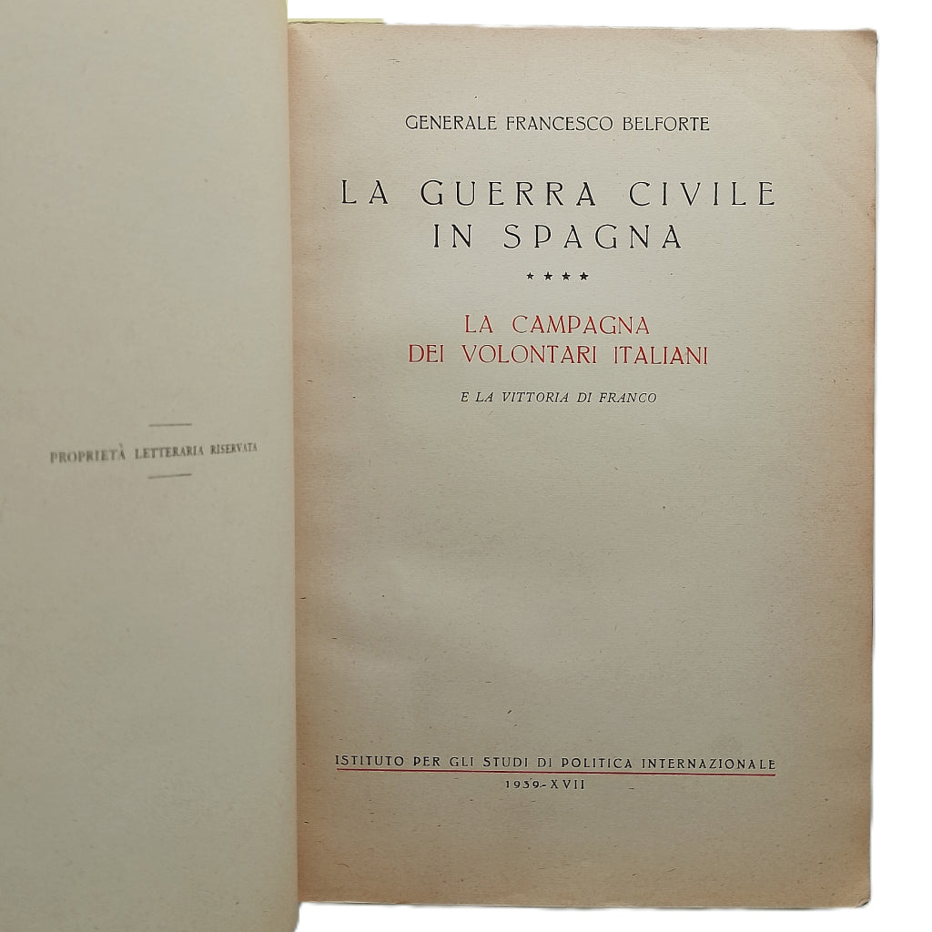 LA GUERRA CIVILE IN SPAGNA 4: LA CAMPAGNA DEI VOLONTARI ITALIANI E LA VITTORIA DI FRANCO