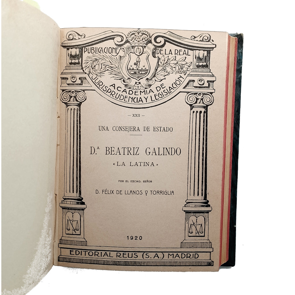 REAL ACADEMIA DE JURISPRUDENCIA. CURSO 1918-24. CONFERENCIAS 25-33