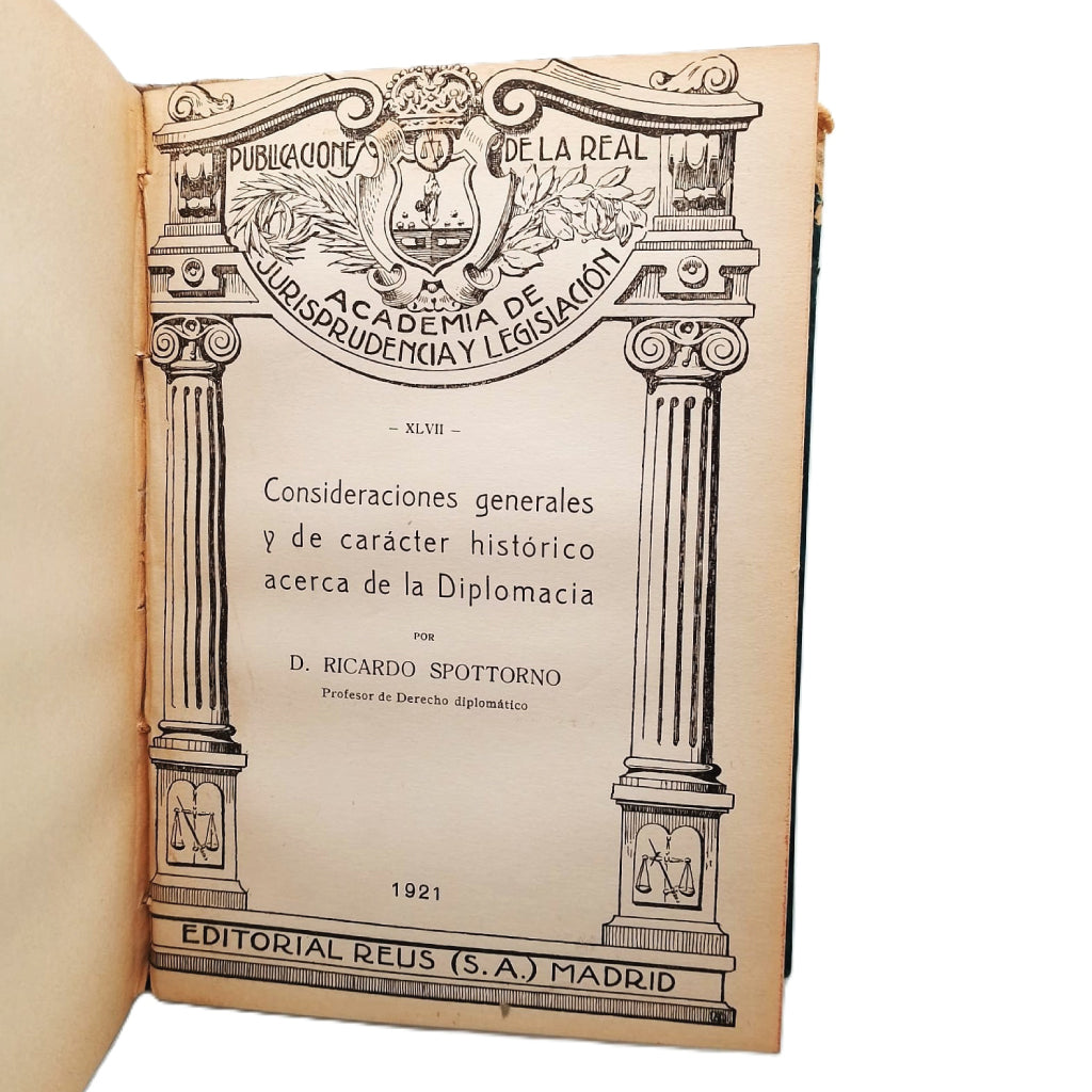 REAL ACADEMIA DE JURISPRUDENCIA. CURSO 1919-20. CONFERENCIAS 42-48