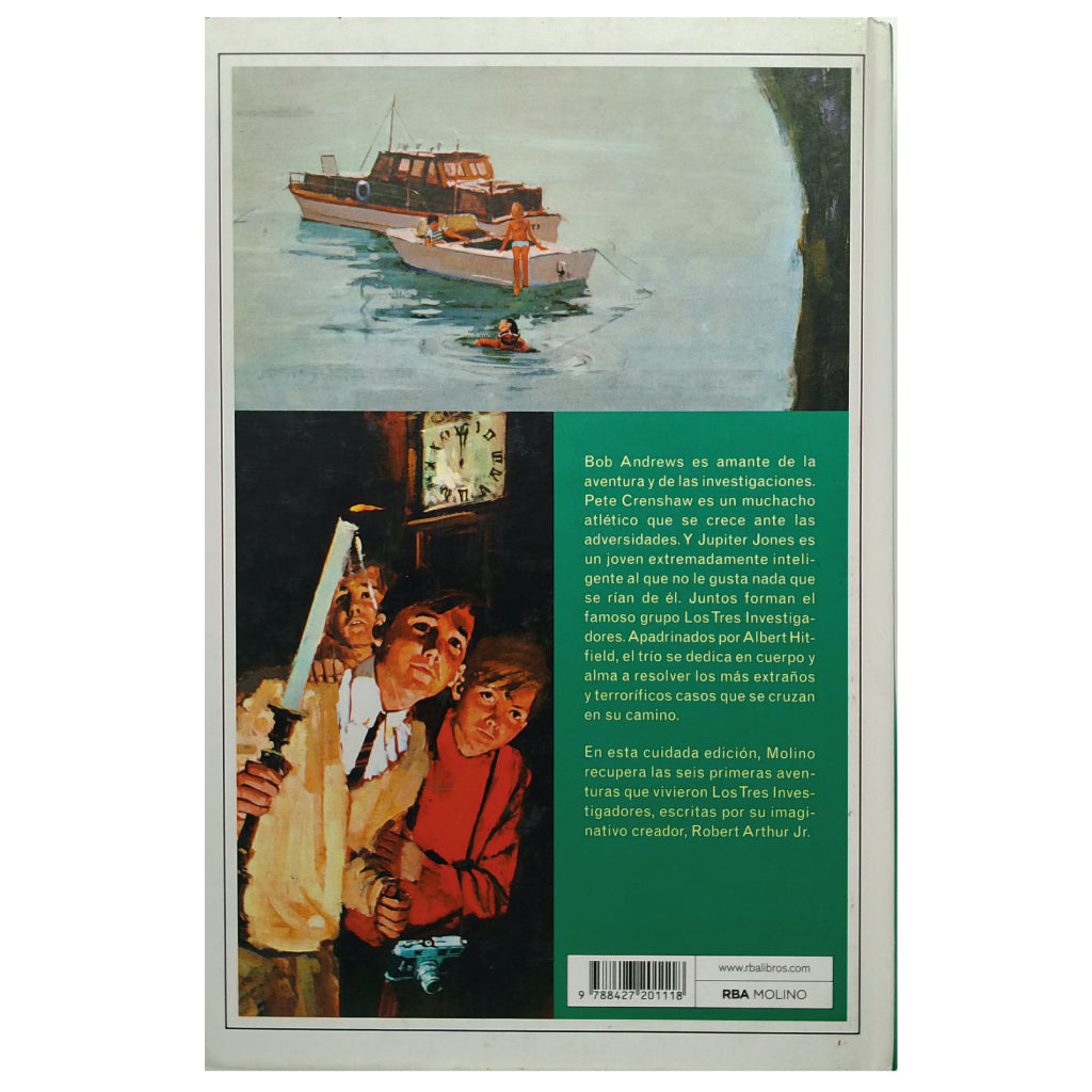 LOS TRES INVESTIGADORES: LOS MEJORES CASOS. Arthur, Robert