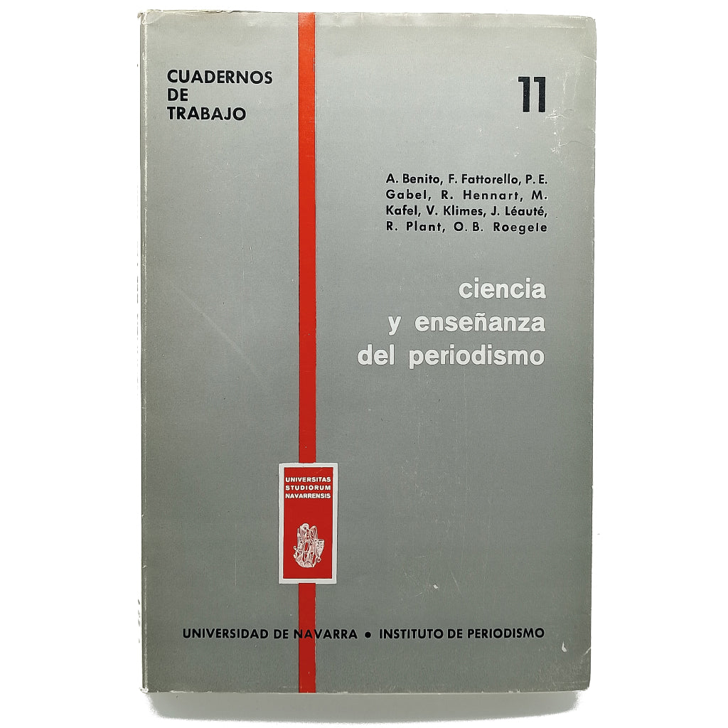 CIENCIA Y ENSEÑANZA DEL PERIODISMO. Varios autores