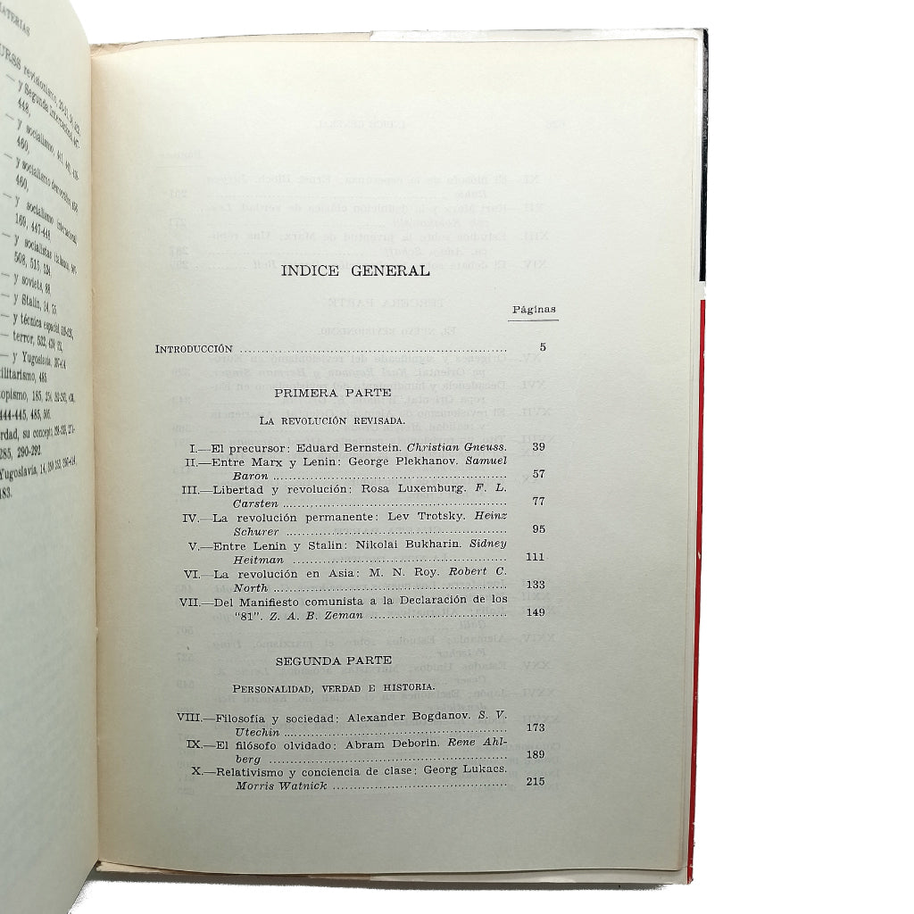 REVISIONISMO. Ensayos sobre la historia de las ideas marxistas. Labedz, Leopold