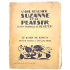 SUZANNE ET LE PLAISIR. 31 bois originaux de Renefer. Beaunier, André