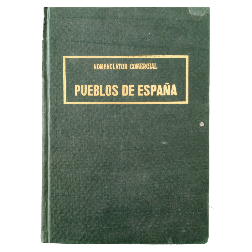 NOMÉNCLATOR COMERCIAL. PUEBLOS DE ESPAÑA