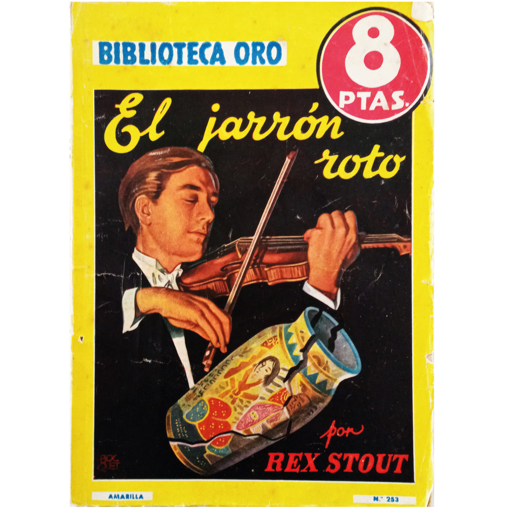 GOLD LIBRARY Nº 253: THE BROKEN VASE. Stout, Rex