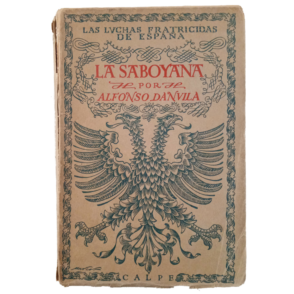 LA SABOYANA. Danvila, Alfonso