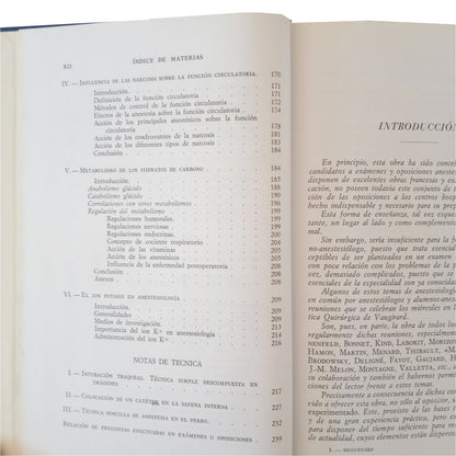 ANESTESIOLOGÍA FUNDAMENTAL. Primera serie. Huguenard, P./ Jaquenoud, P.