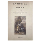LA MÚSICA. Poema. Yriarte, Tomás de