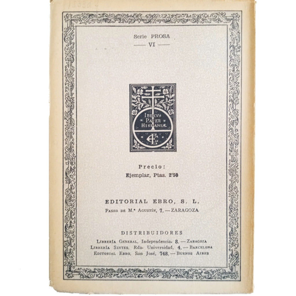 EPISTOLARIO ESPIRITUAL. B.Juan de Ávila