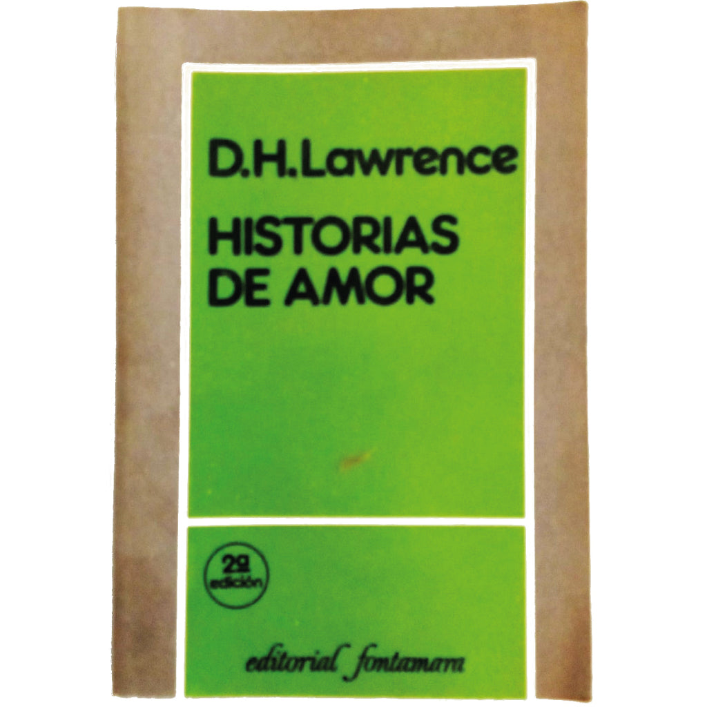 HISTORIAS DE AMOR. Lawrence, D.H.