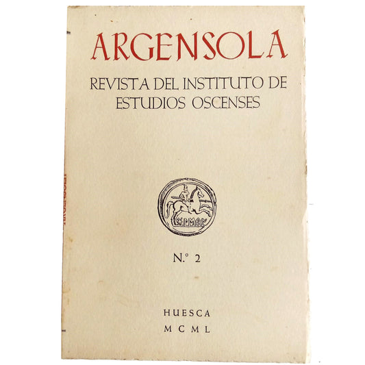 ARGENSOLA. REVISTA DE ESTUDIOS OSCENSES Nº 2