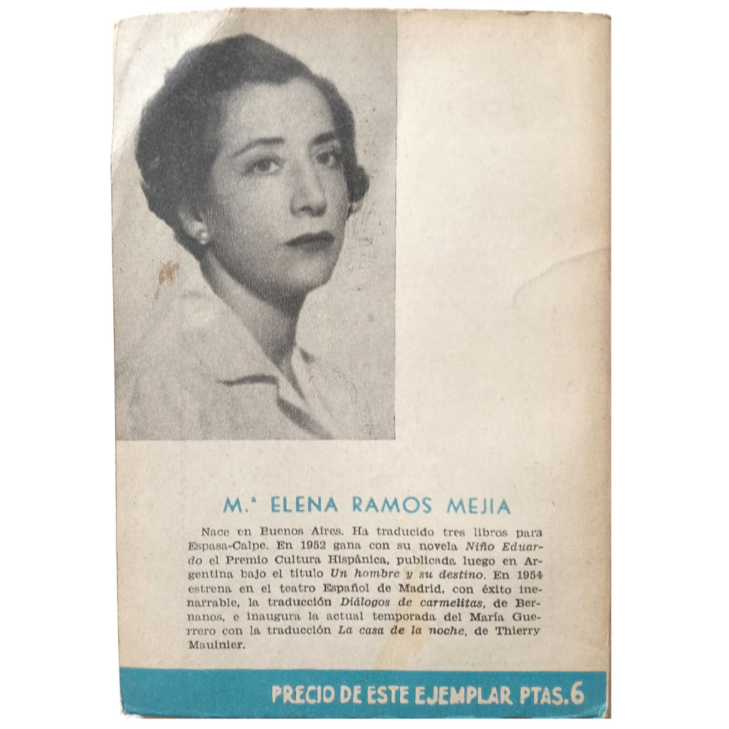 LA NOVELA DEL SÁBADO Nº 79: LA ESTANCIA. Ramos Mejía, María Elena