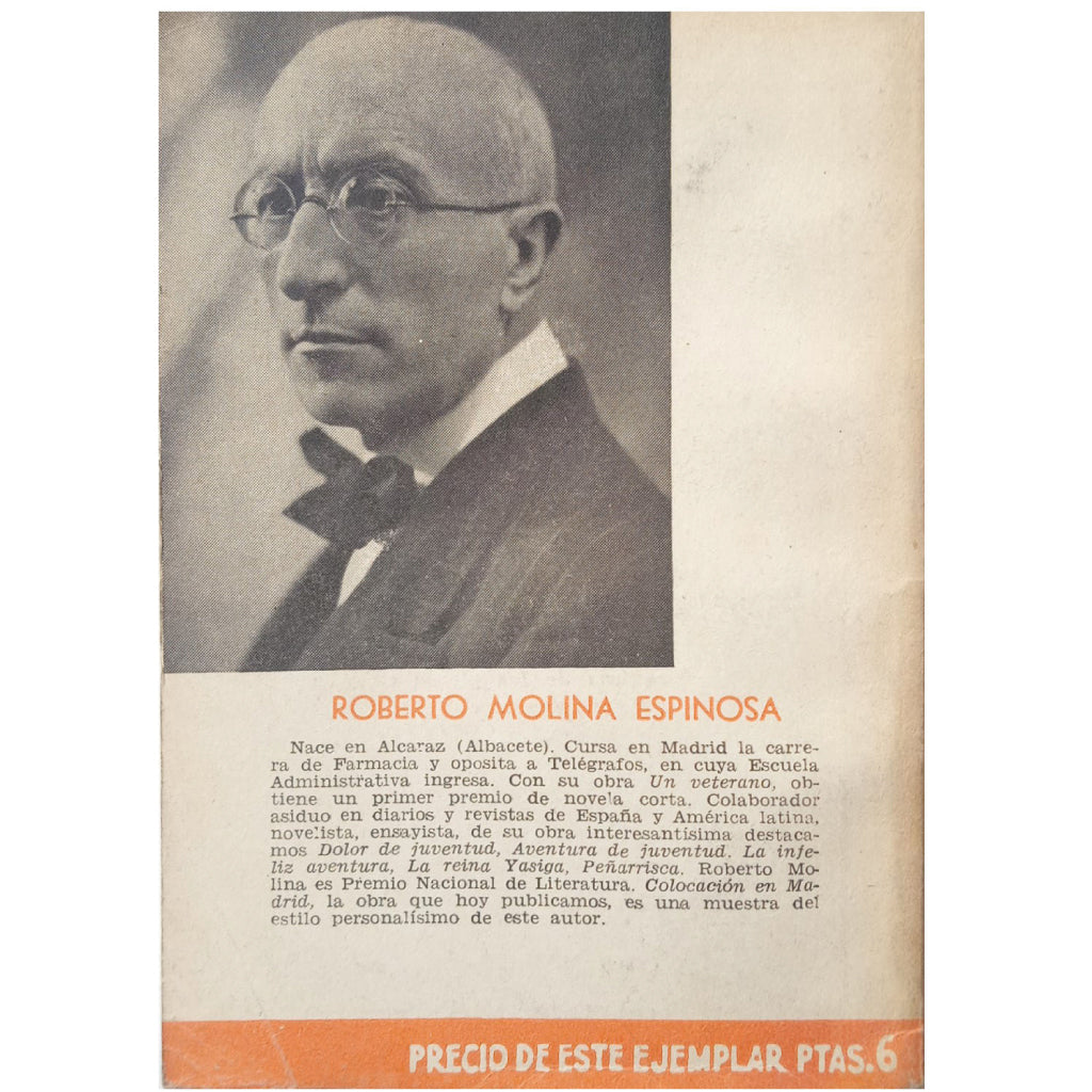 LA NOVELA DEL SÁBADO Nº 75: COLOCACIÓN DE MADRID. Molina, Roberto / Chejov, Anton