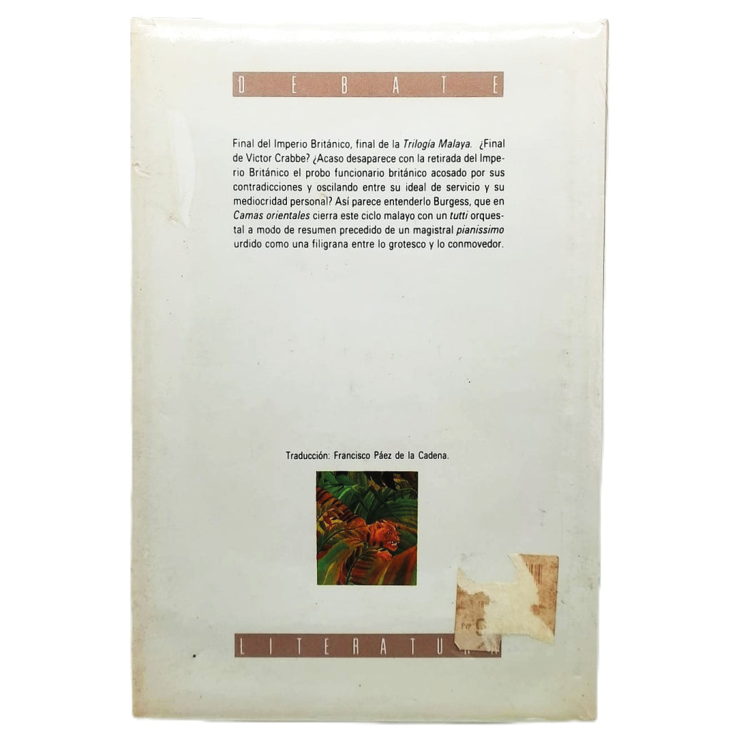 TRILOGÍA MALAYA 1, 2 y 3. Burgess, Anthony