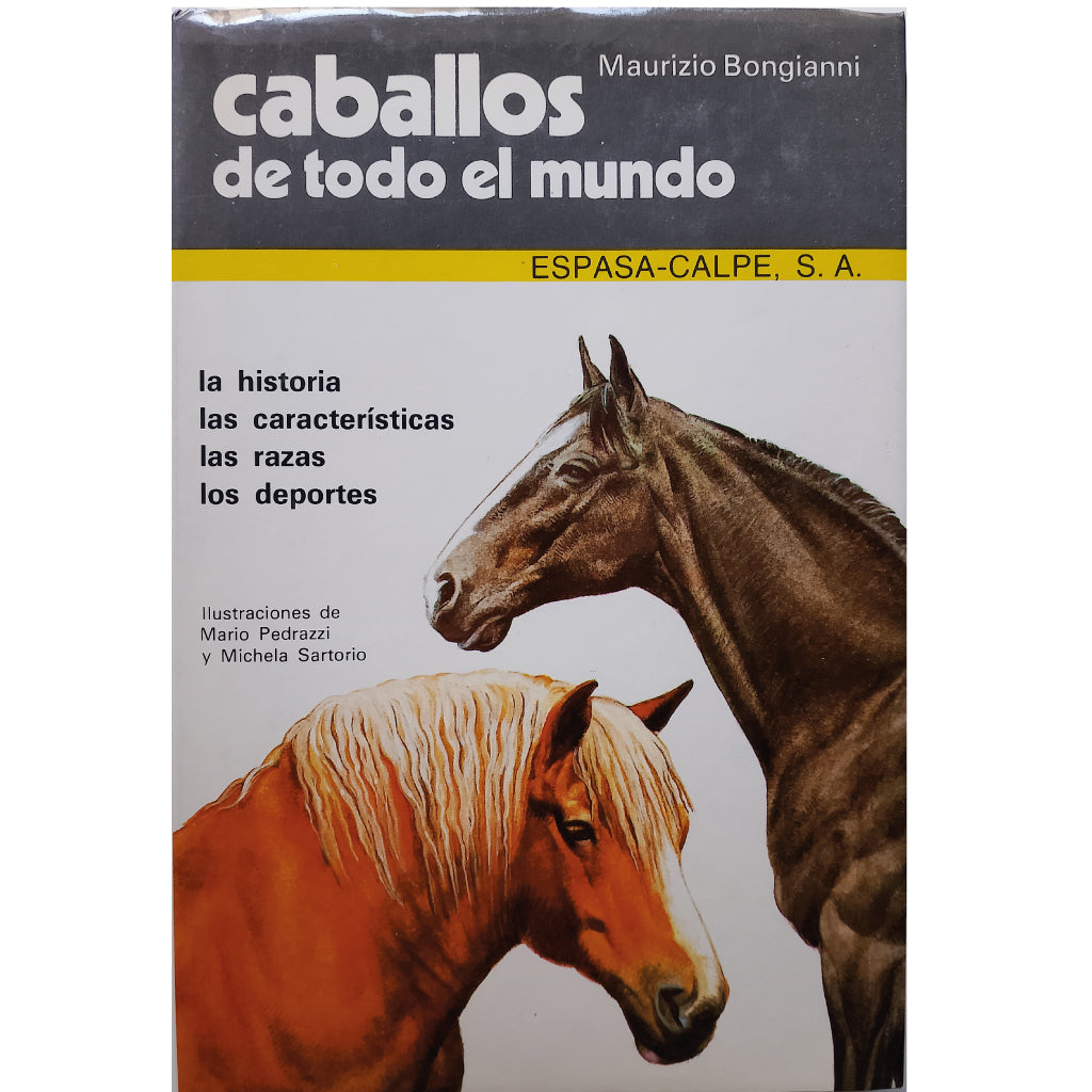 CABALLOS DE TODO EL MUNDO. La historia. Las características. Las razas. Los deportes. Bongianni, Maurizio