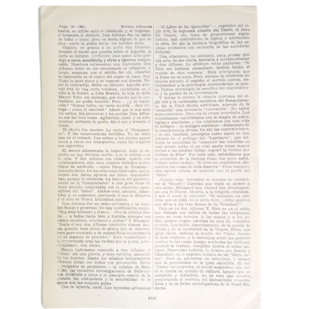 NOVELAS Y CUENTOS Nº 1675: ALFONSO X ( EL HOMBRE, EL REY Y EL SABIO). Llampayas, José