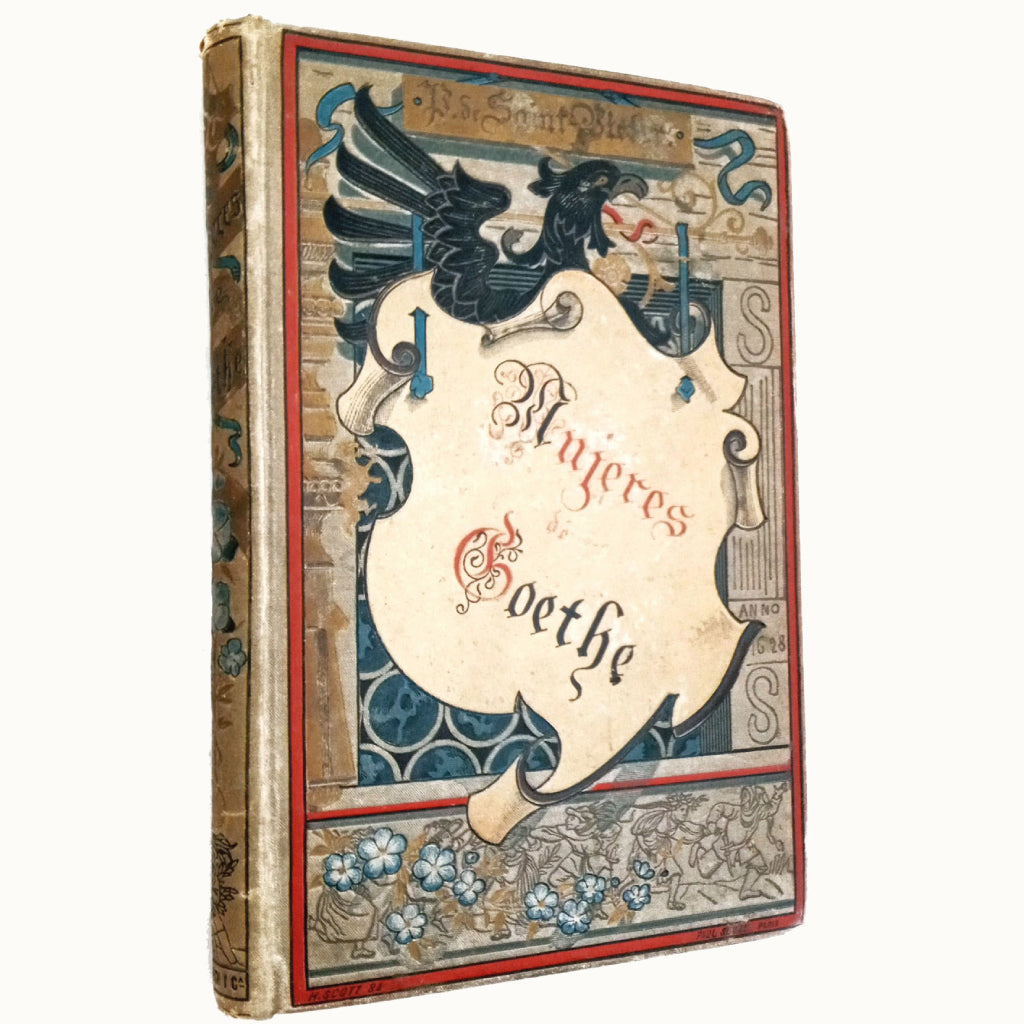 MUJERES DE GOETHE. Saint-Victor, Pablo de