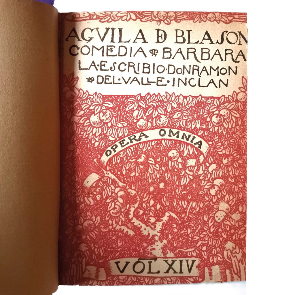 ÁGVILA DE BLASÓN/ ÁGUILA DE BLASÓN. Valle-Inclán, Ramón del