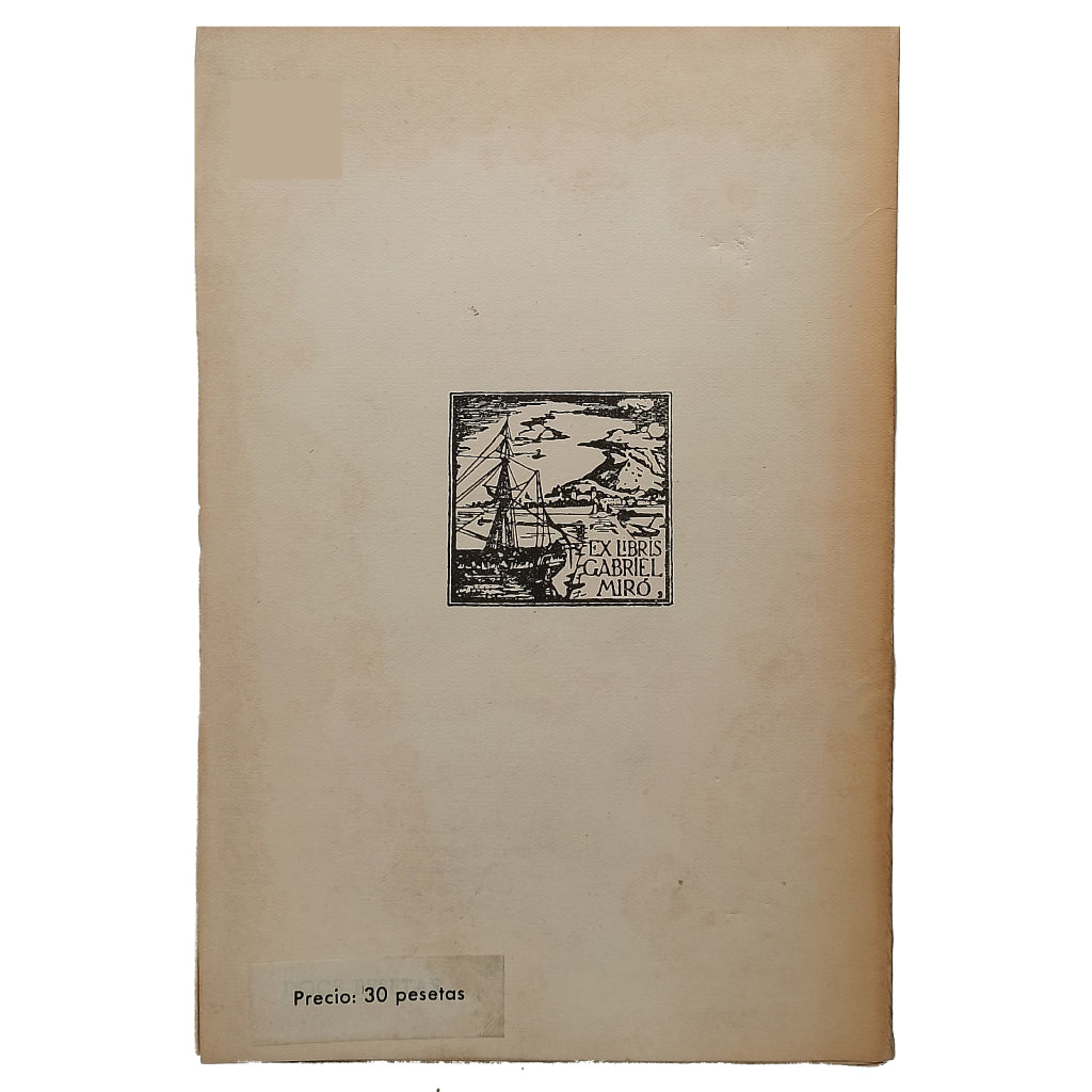 EL OBISPO LEPROSO. Miró, Gabriel