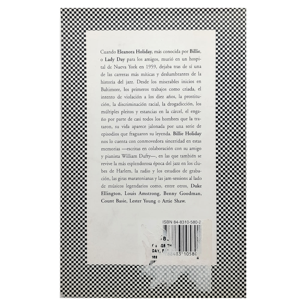 LADY SINGS THE BLUES. Holiday, Billie