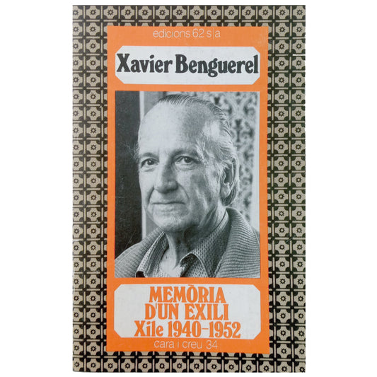 MEMORIA D'UN EXILI. Xile 1940-1952. Benguerel, Xavier