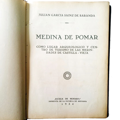 MEDINA DE POMAR. García Sainz de Baranda, Julián (Dedicado)