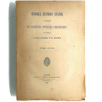 MEMORIAL HISTÓRICO ESPAÑOL TOMO XXVIII: ESTADO DE PORTUGAL EN EL AÑO 1800. Cornide, José