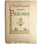 RÉPOND LES PSAUMES. Claudel, Paul