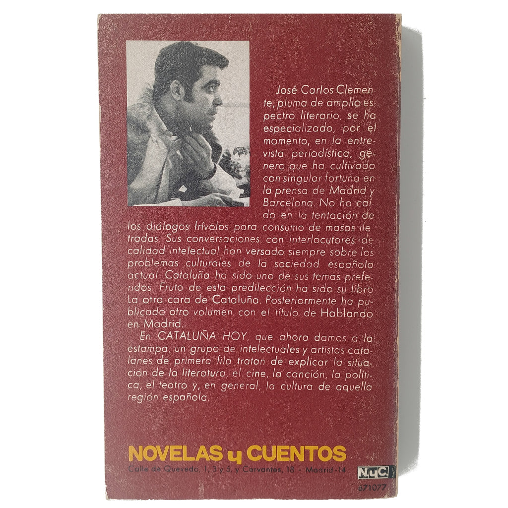 CATALUÑA HOY. Clemente, José Carlos (Dedicado)