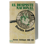 EL DESPISTE NACIONAL. Volumen III. Acevedo, Evaristo