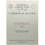 CATÀLEG 1976. La Llibreria del Sol i de la Lluna