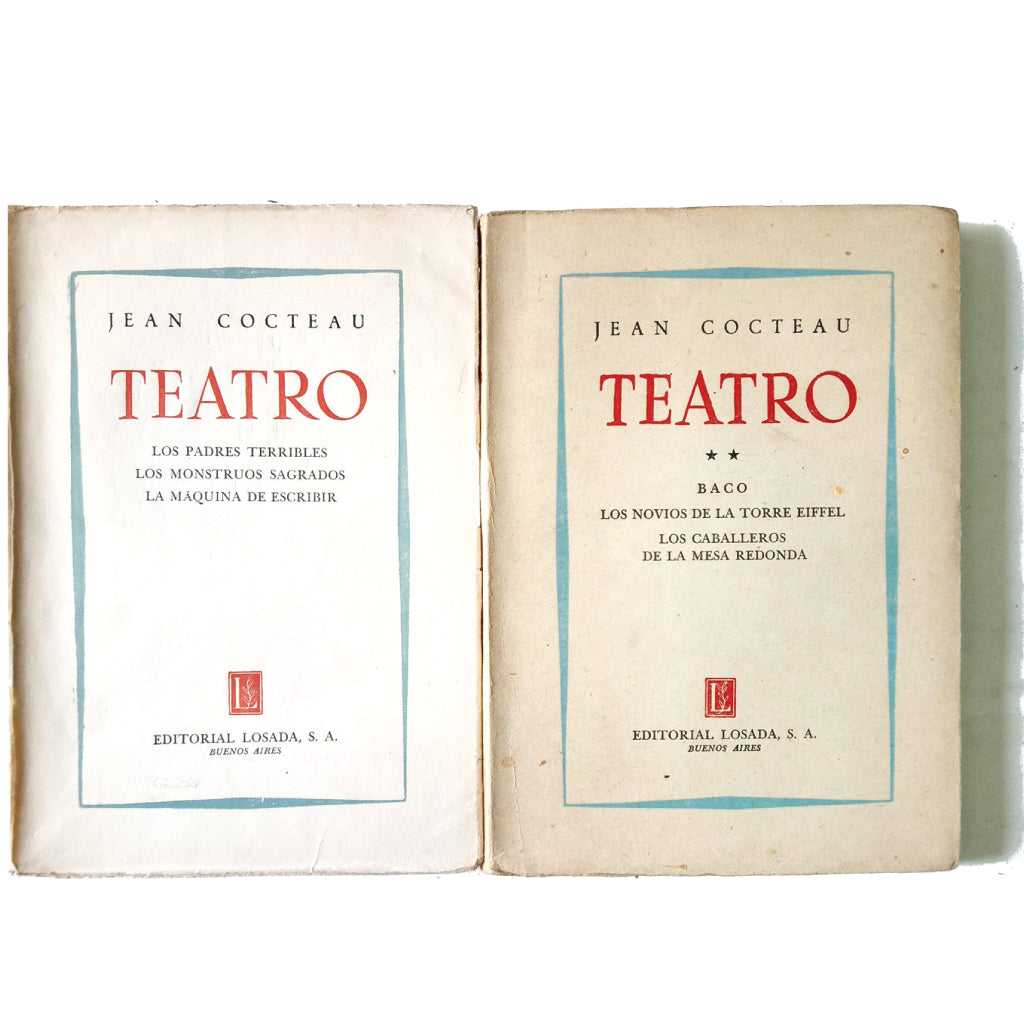 TEATRO I y II. Cocteau, Jean