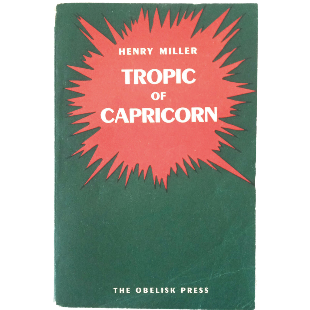 TROPIC OF CAPRICORN. Miller, Henry (English)