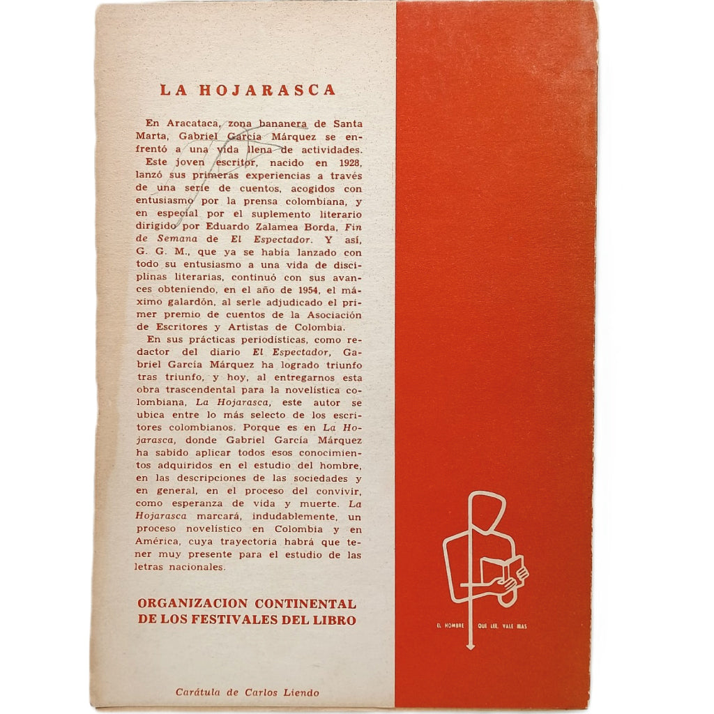 LA HOJARASCA. García Márquez, Gabriel